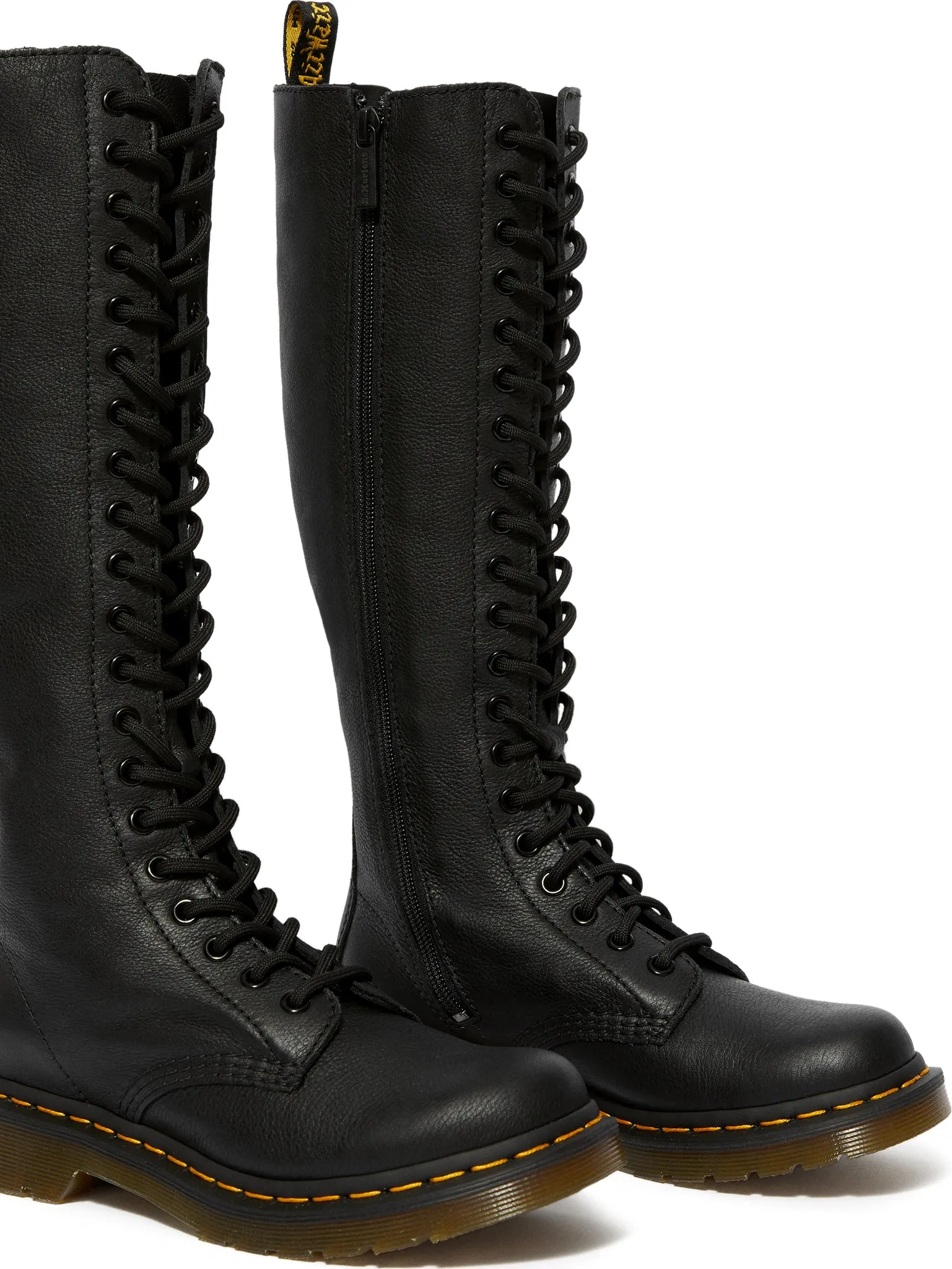 1B60 Virginia Leather Knee High Boots - Women's|-|Bottes hautes en cuir Virginia 1B60 - Femme