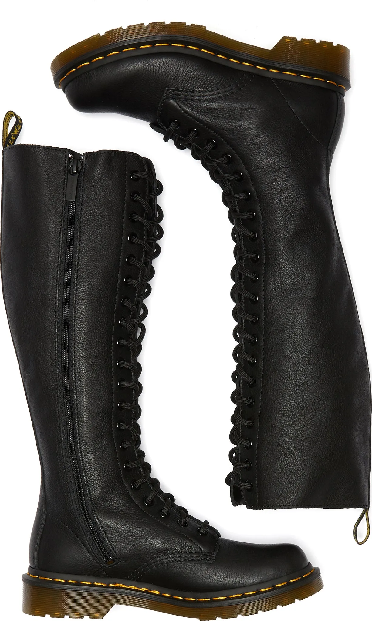 1B60 Virginia Leather Knee High Boots - Women's|-|Bottes hautes en cuir Virginia 1B60 - Femme