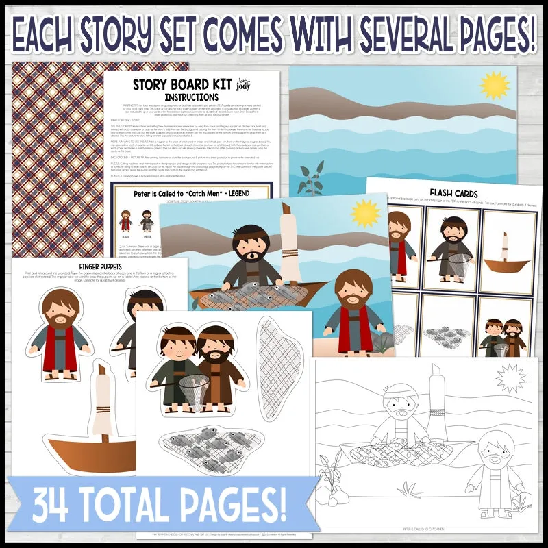 2023 CFM Story Board Kit 2 {NEW Testament} PRINTABLE