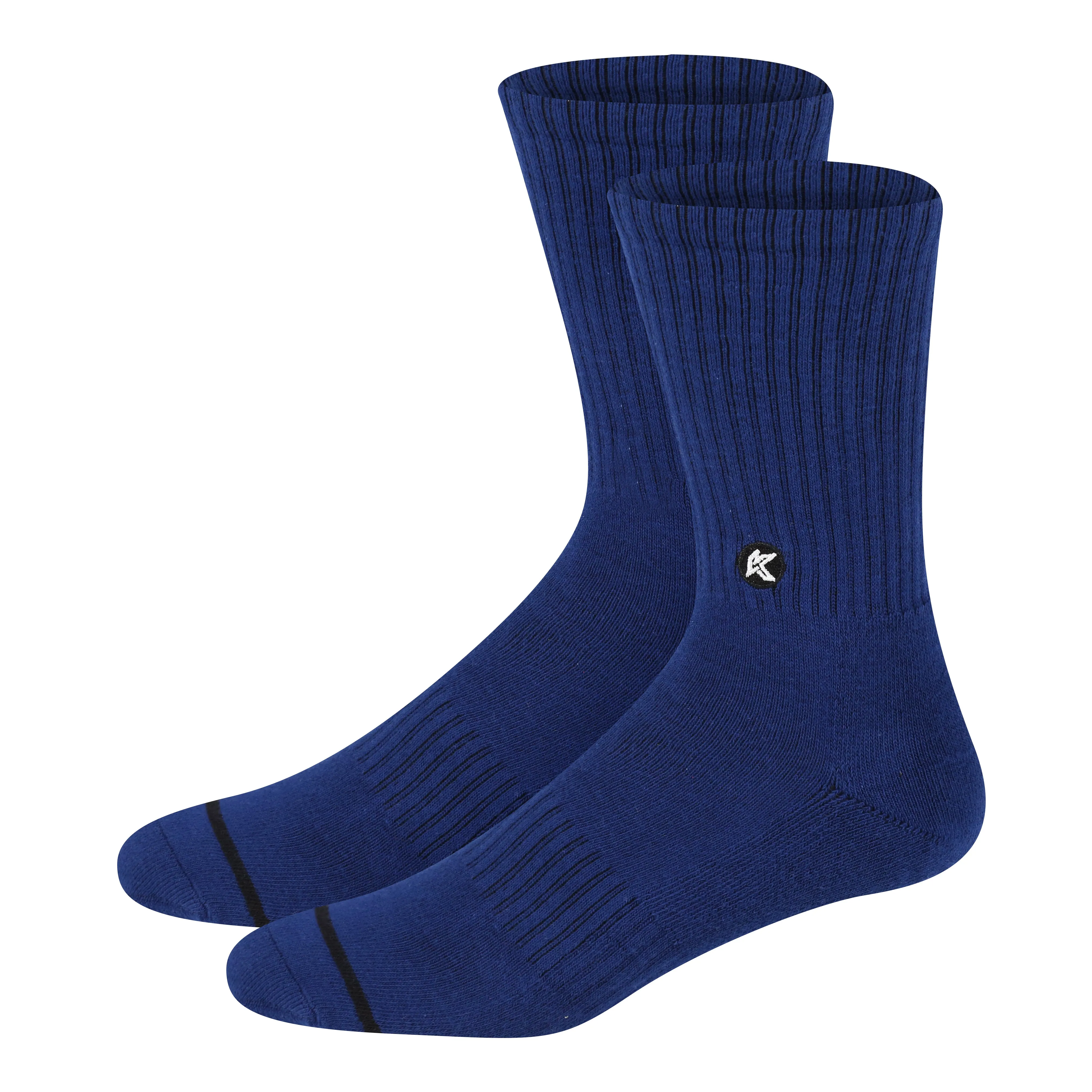 3 Pack Cobalt Crew Sock