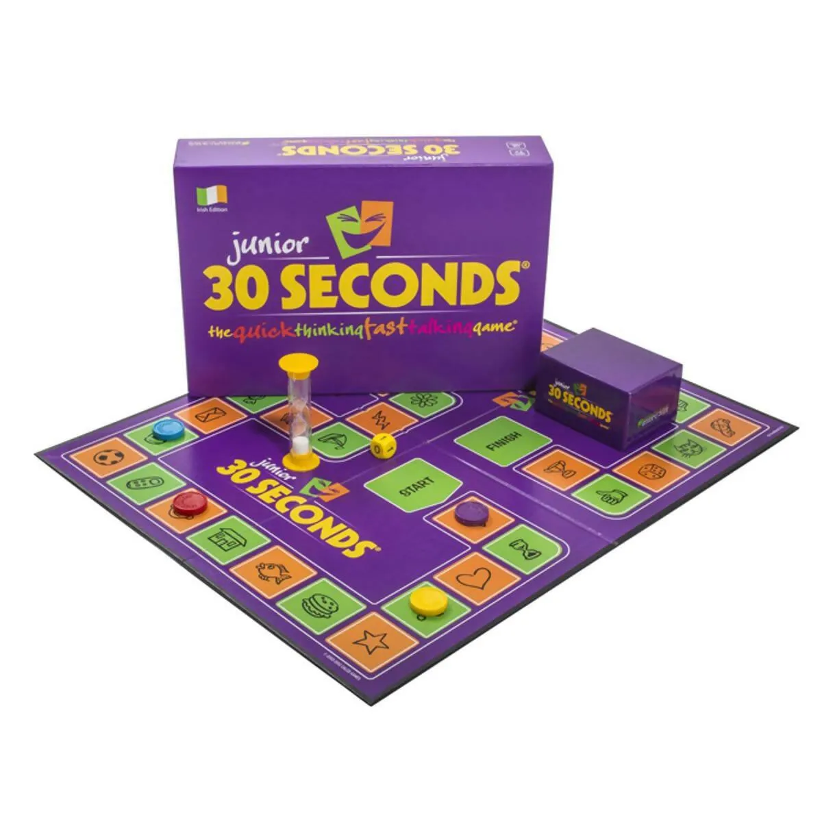 30 Seconds Junior Board Game for Kids - Purple