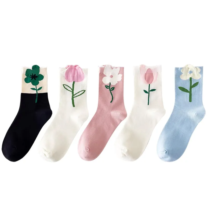 5 Pairs Women 's Sneaker Sock 310041