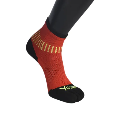 5.0 XOTOES (Toe Sock) Quarter Crew by XOSKIN