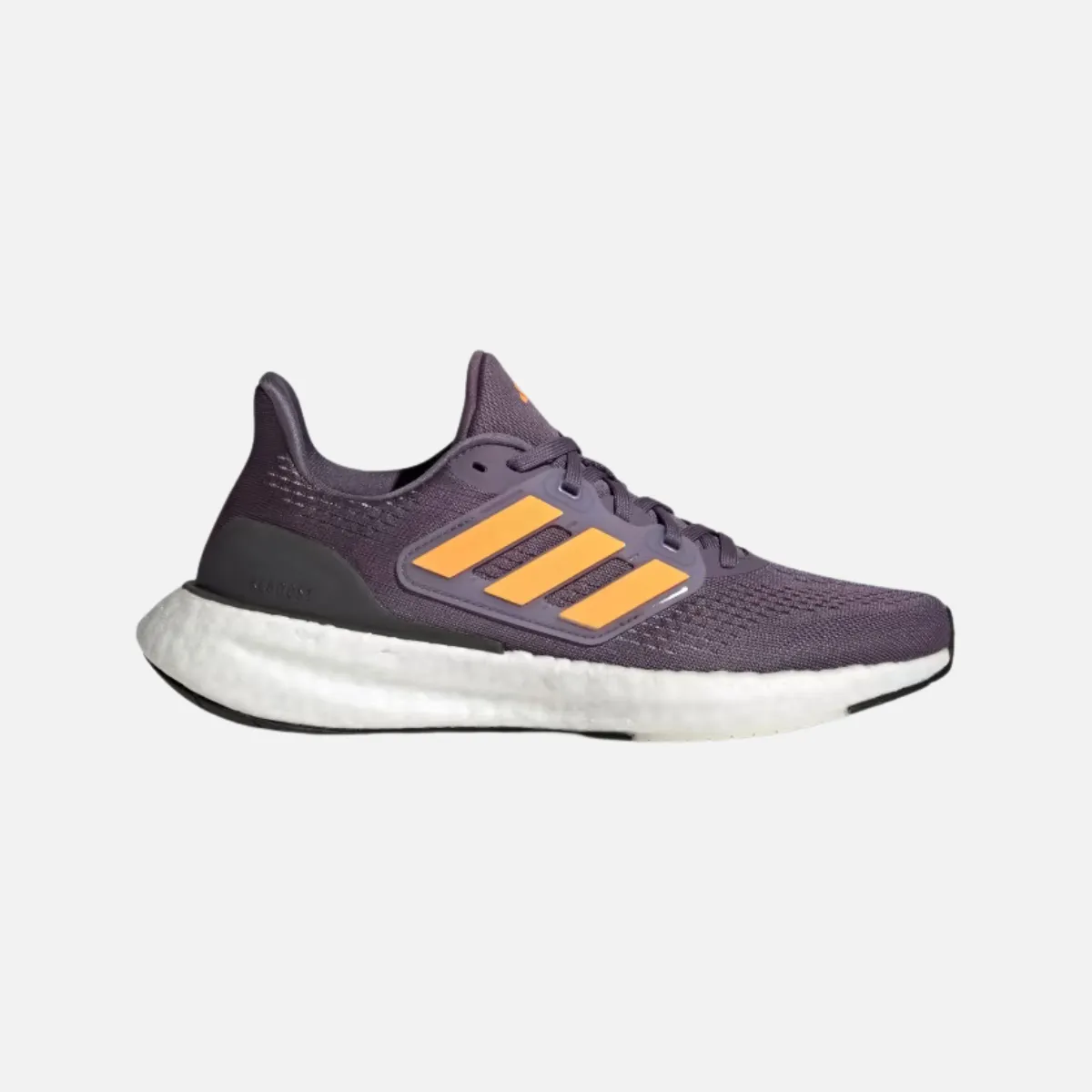 Adidas Pureboost 23 Women's Running Shoes -Shadow Violet/Flash Orange/Cloud White