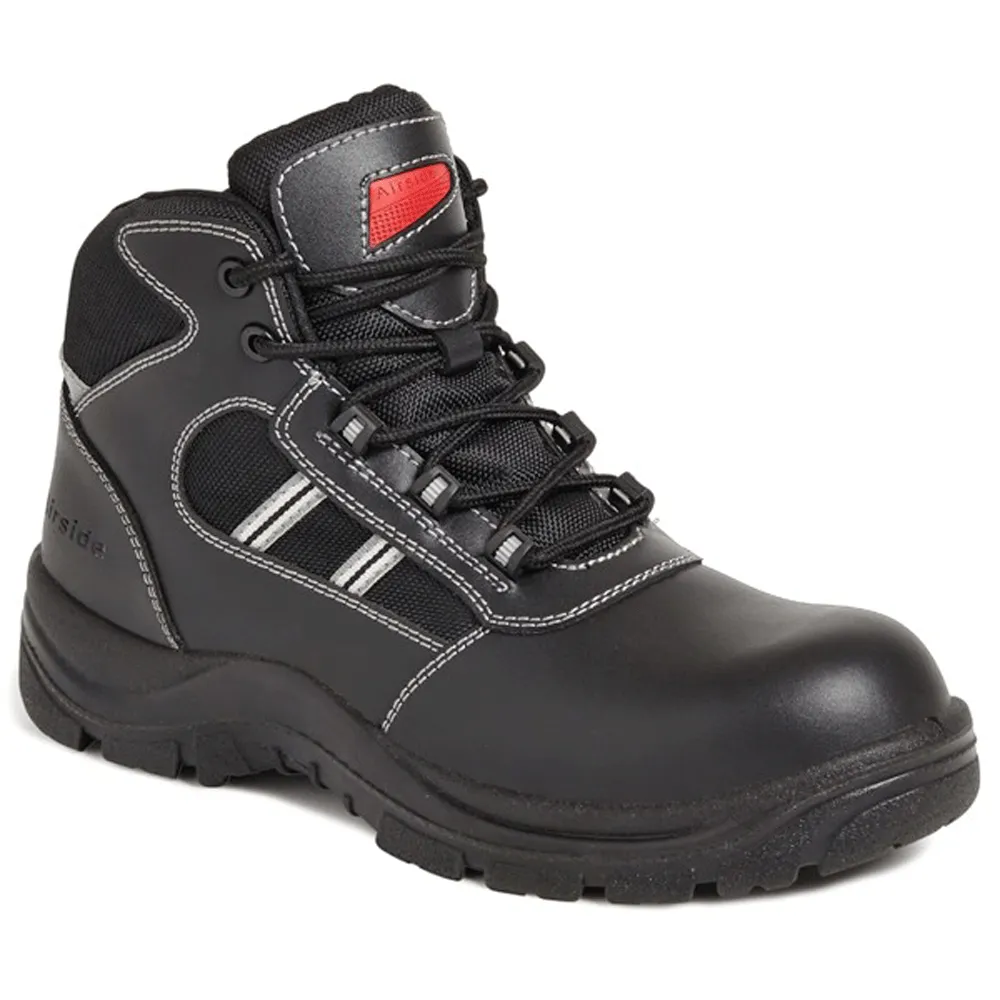 Airside SS704CM Non Metallic Leather Safety Hiker Boot