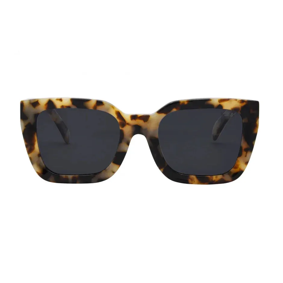 Alden Snow Tort/Smoke Sunglasses