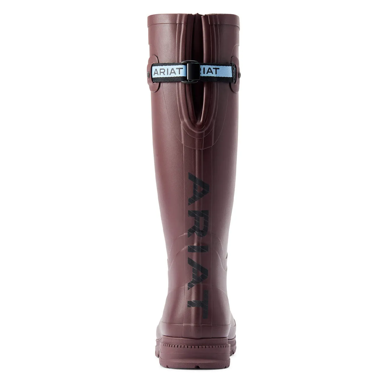 Ariat Womens Kelmarsh Rubber Wellington Boot Maroon