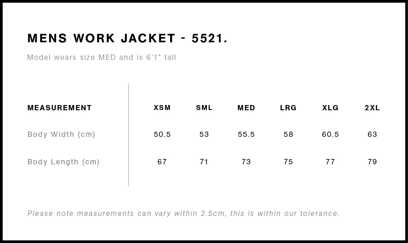 AS Colour | Men's Work Jacket