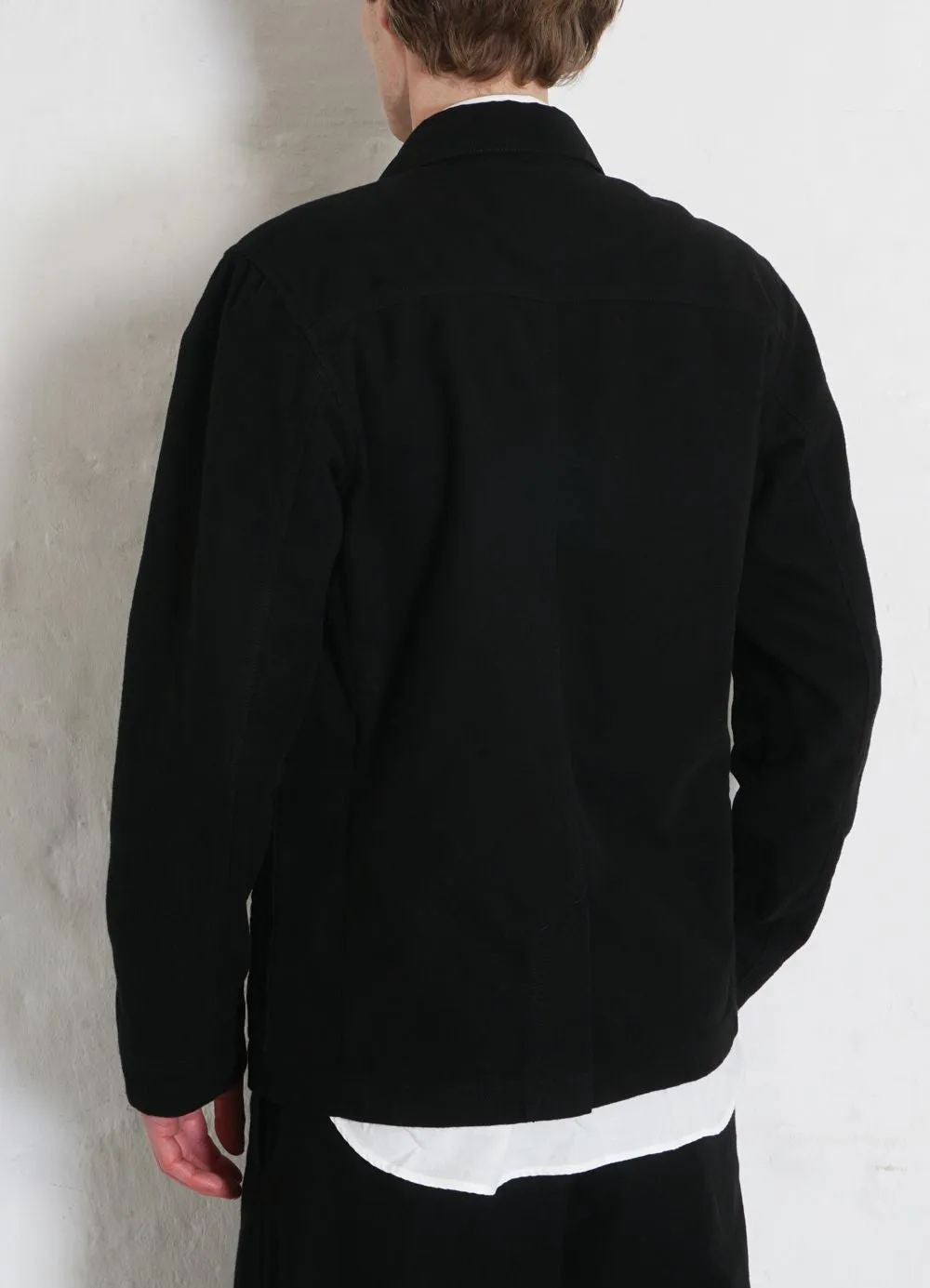 BERTRAM | Refined Work Jacket | Black