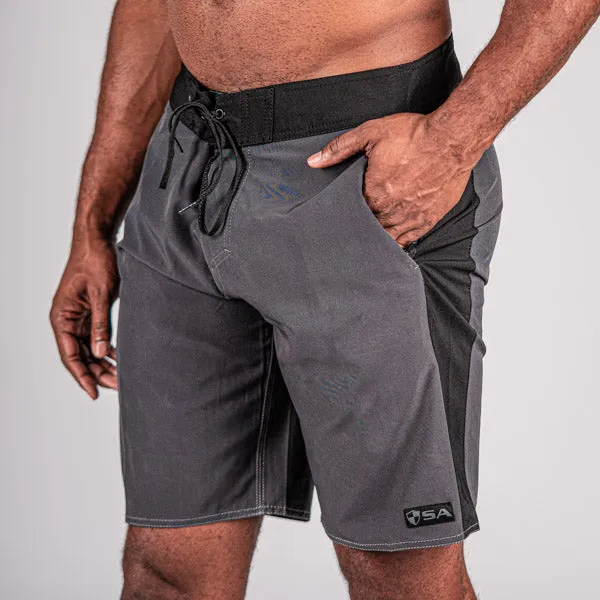 Board Shorts 2.0 | Grey / Black