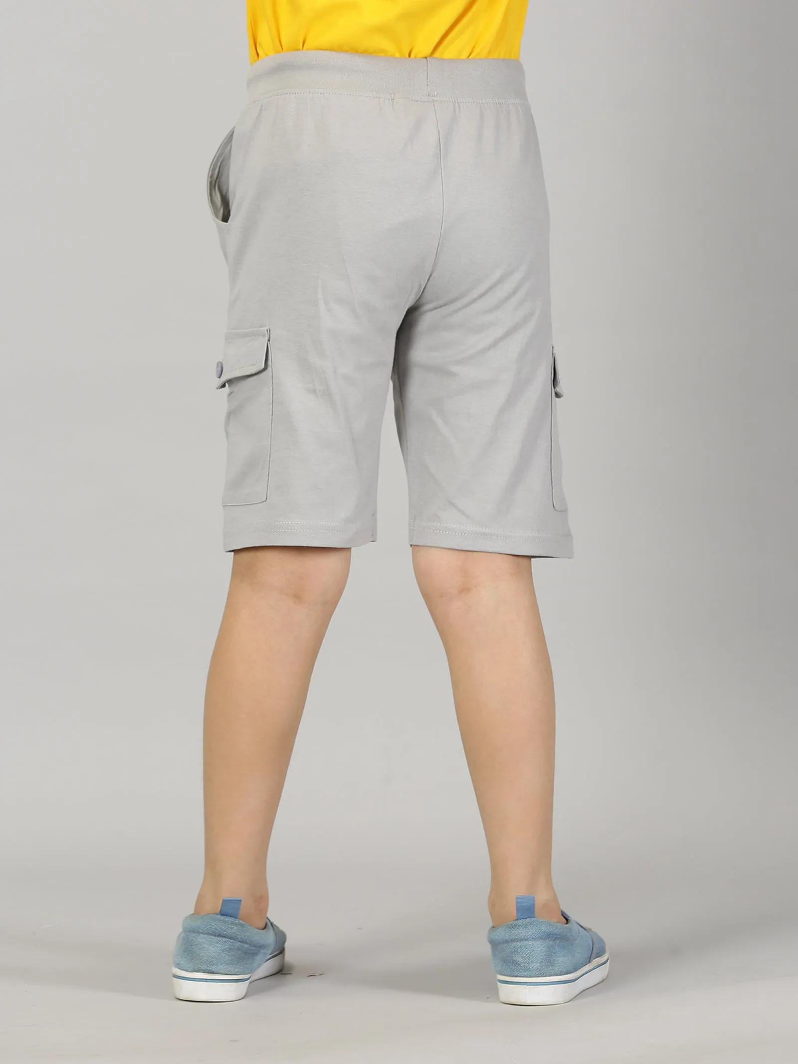 Boys Knee Length Cargo Short