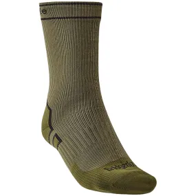 Bridgedale Stormsock Midweight Waterproof Boot Sock Khaki