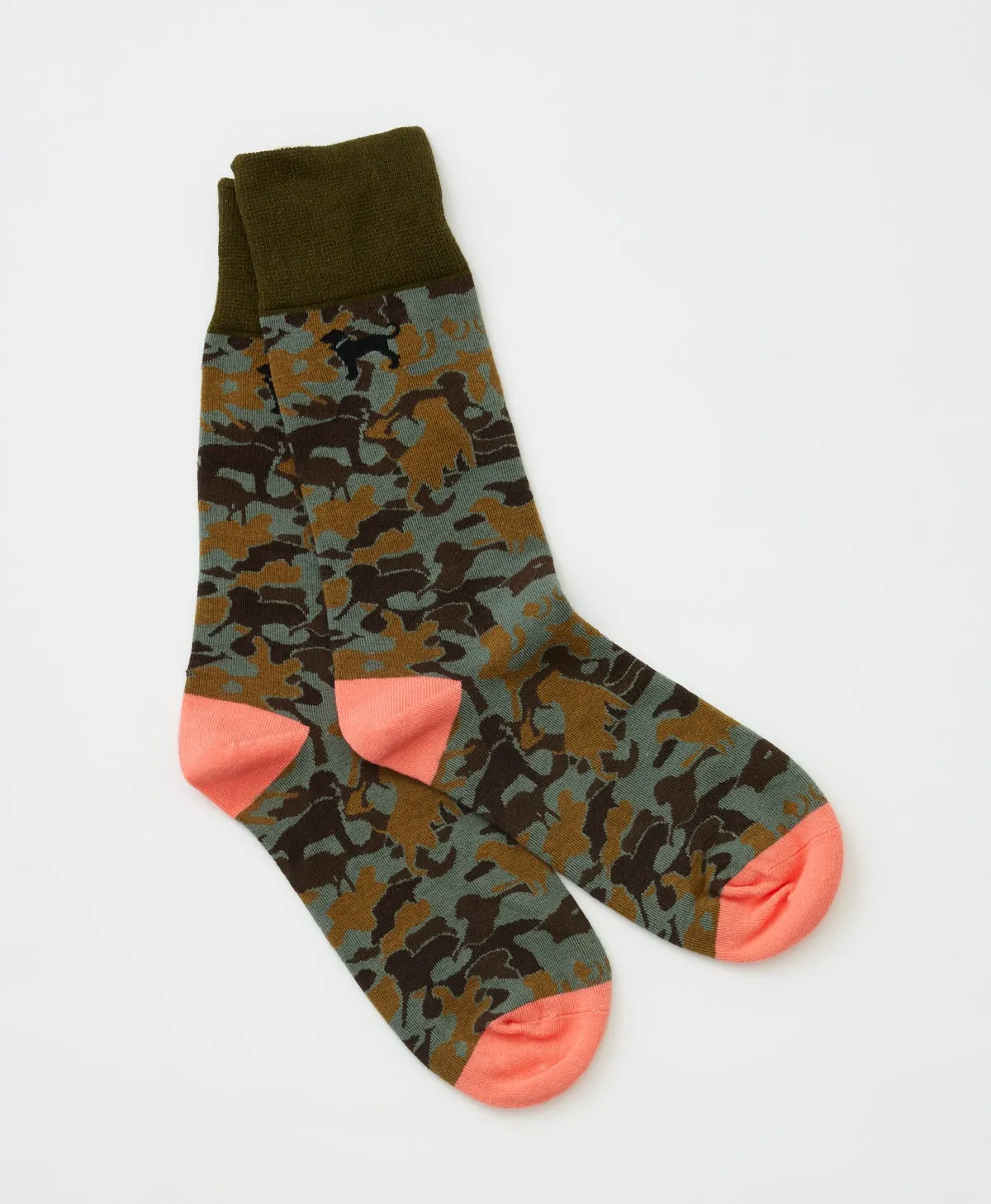 Canine Camo Crew Sock