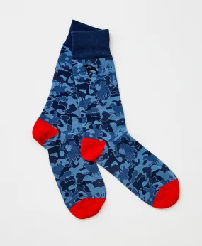 Canine Camo Crew Sock