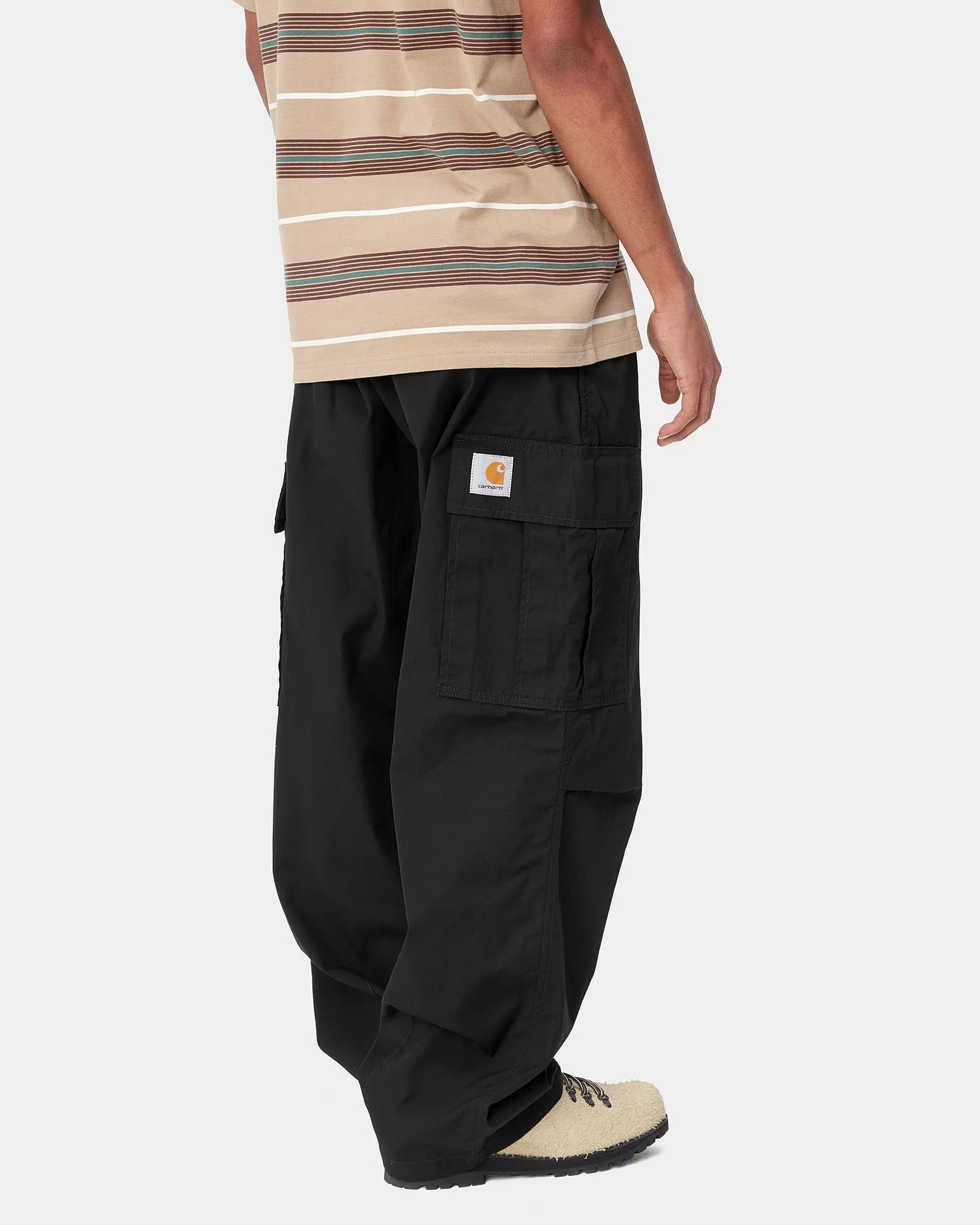 Carhartt WIP Cole Cargo Pant - Black Rinsed