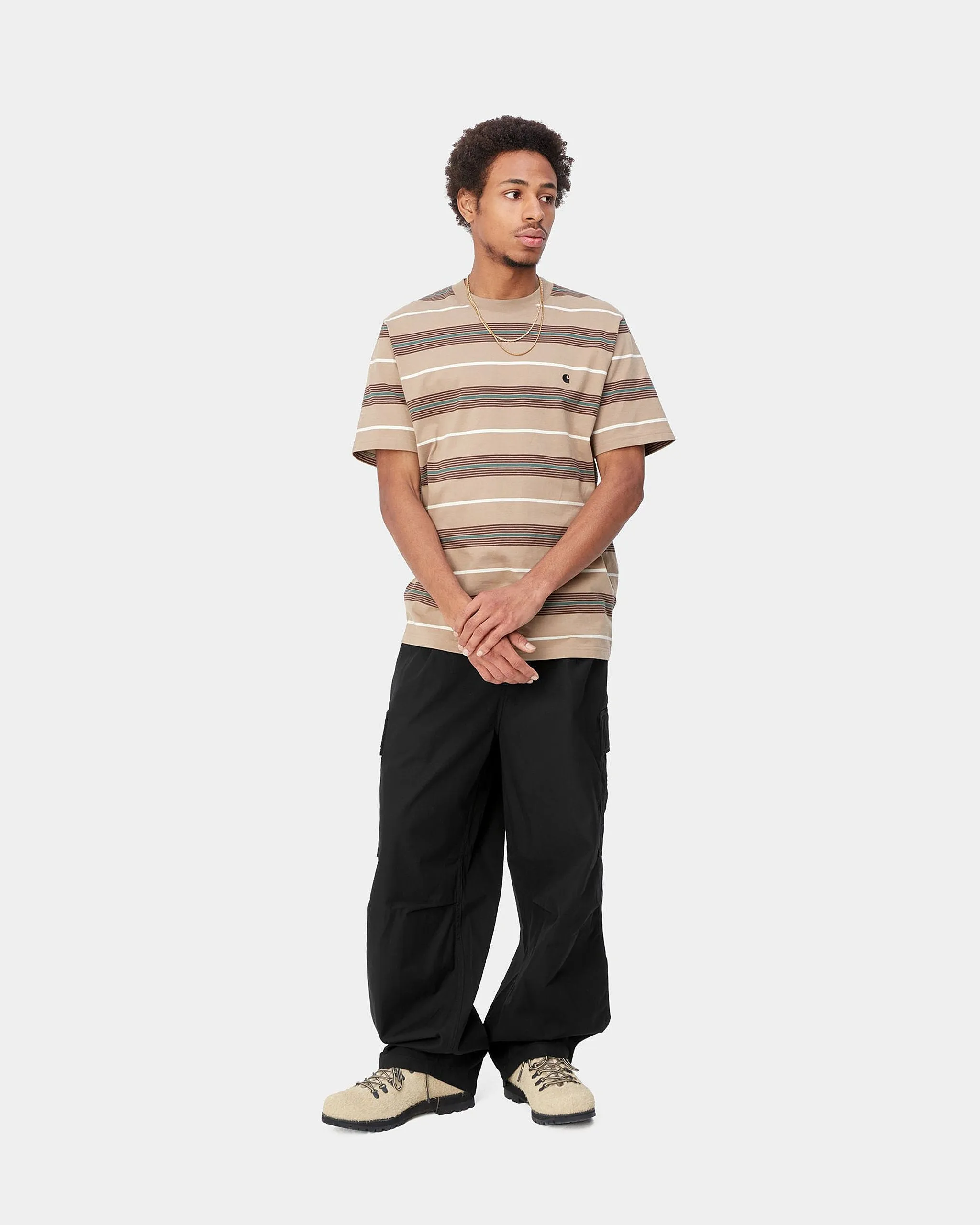 Carhartt WIP Cole Cargo Pant - Black Rinsed