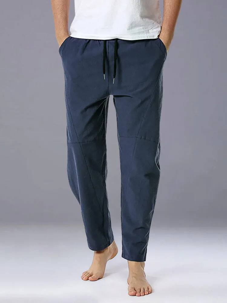 Casual Loose Fit Linen Pants