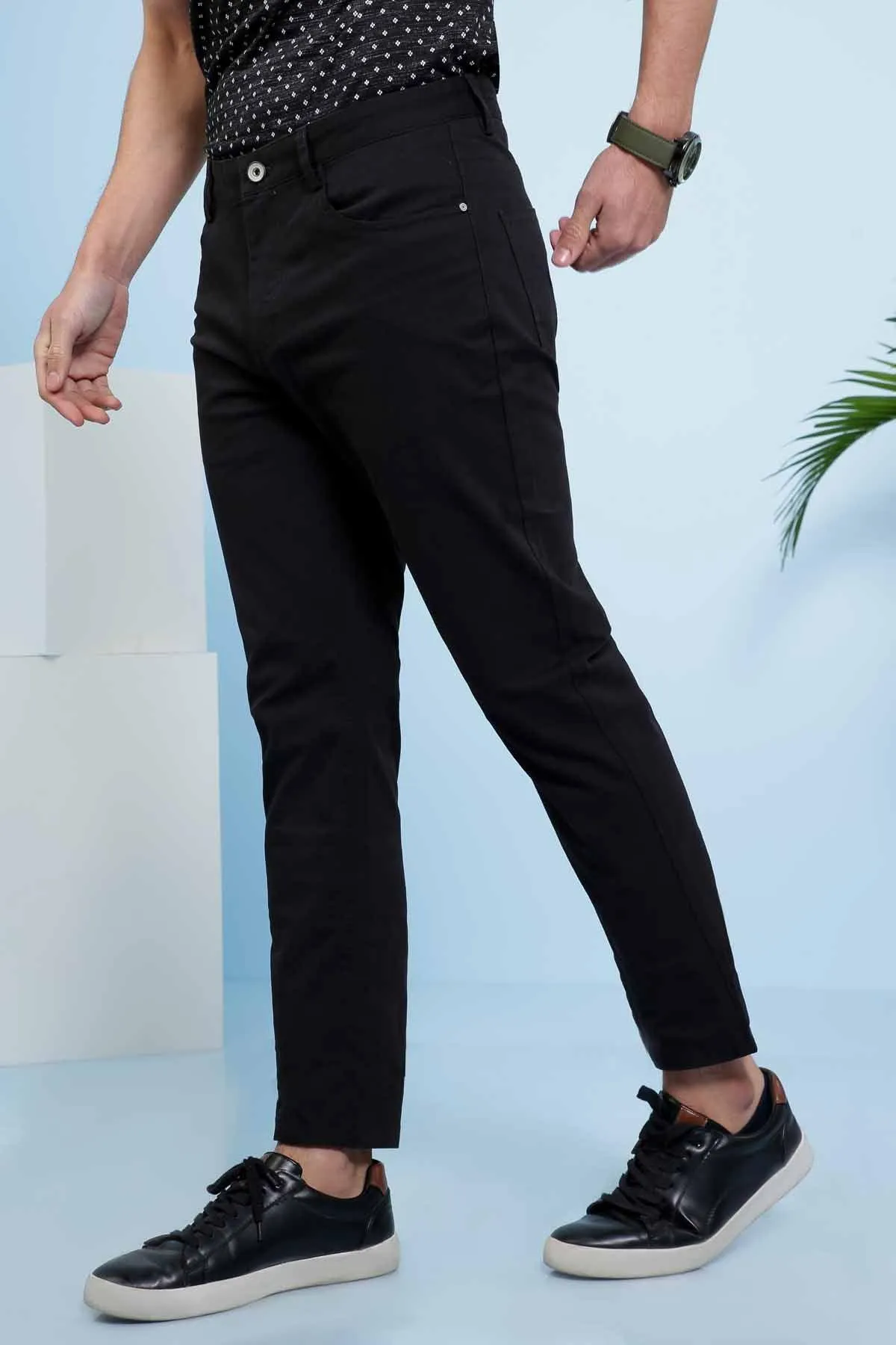 CASUAL PANT 5 POCKET BLACK