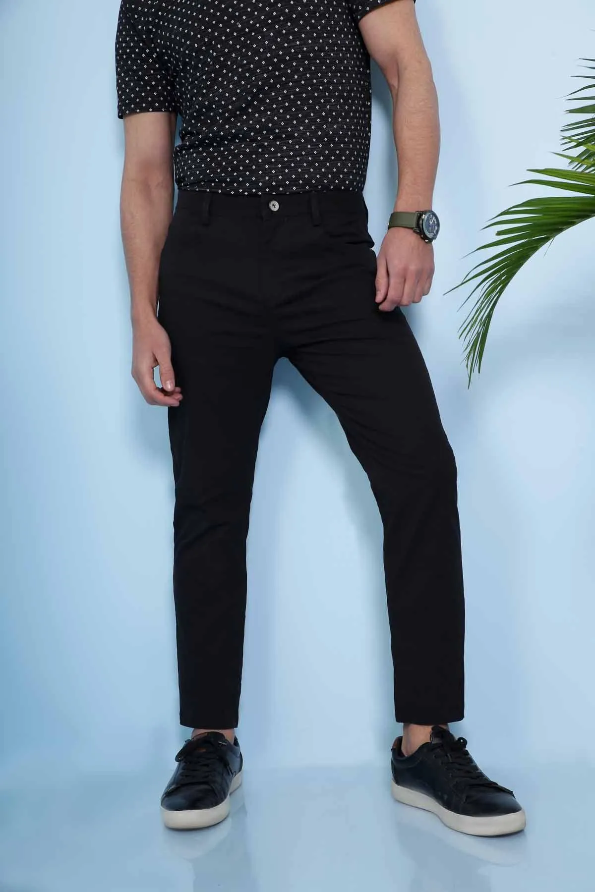 CASUAL PANT 5 POCKET BLACK