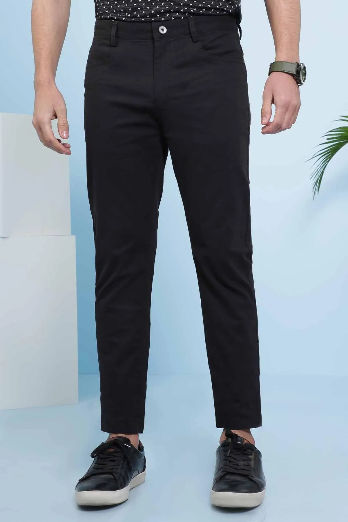 CASUAL PANT 5 POCKET BLACK