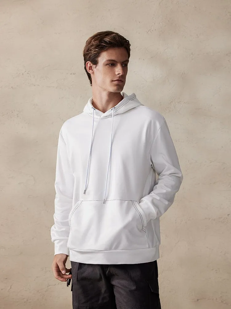 Casual Simple Pullover Hoodie