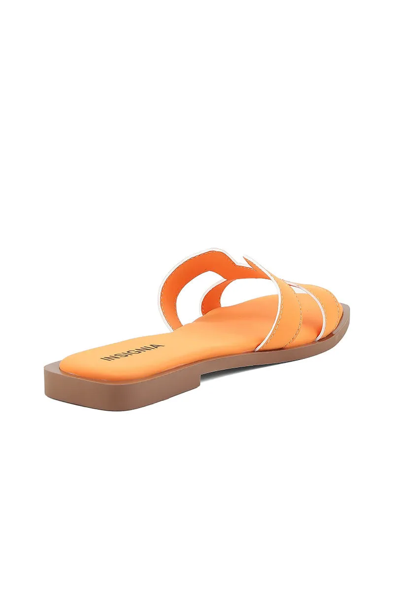 Casual Slip On I38590-Orange