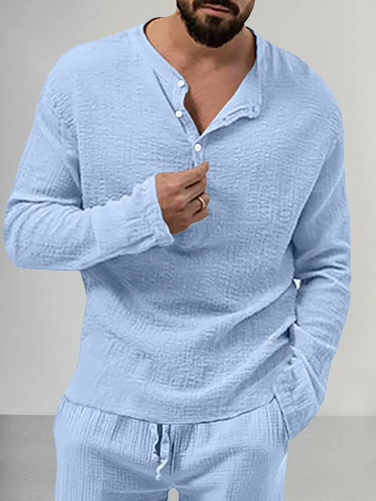 Casual Soft Textured Shirt