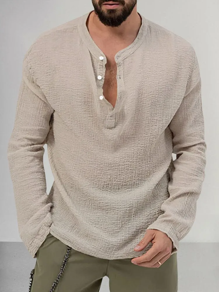 Casual Soft Textured Shirt