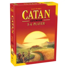 Catan 5-6 Player Extension Strategy Board Game