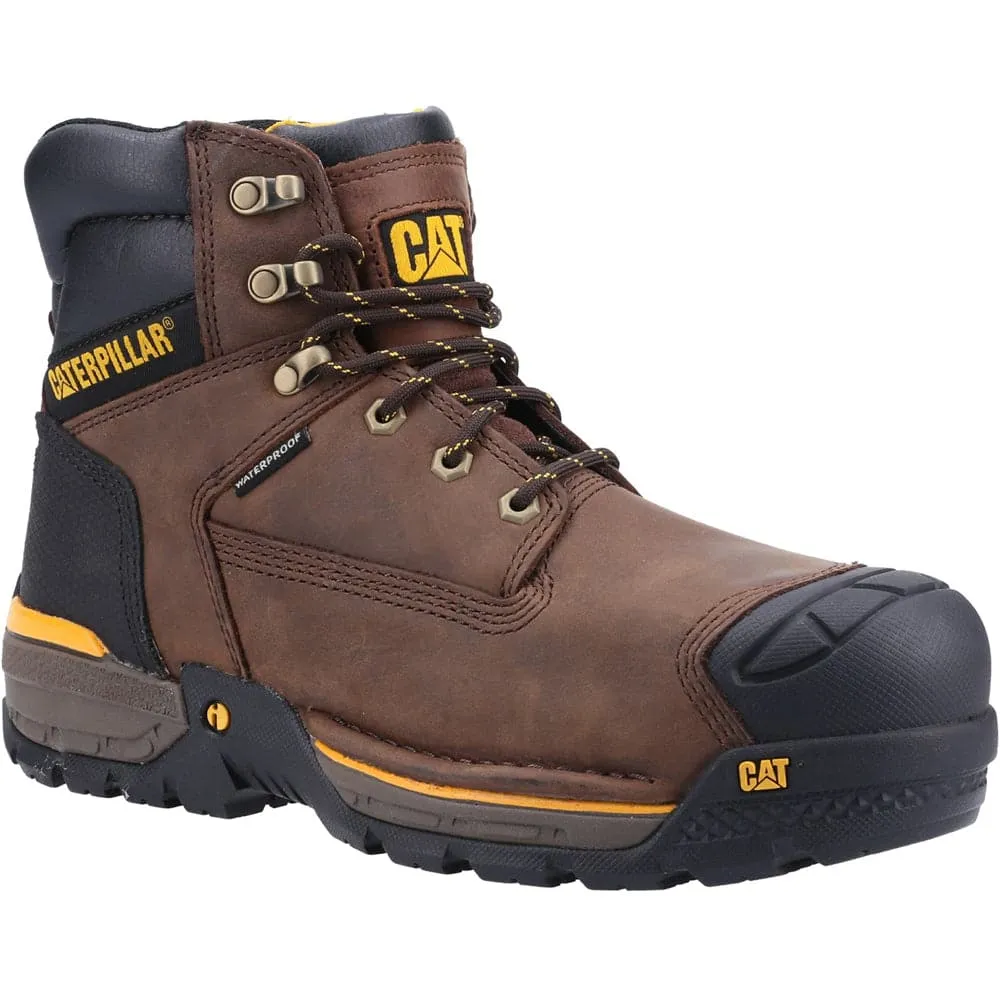 Caterpillar CAT Excavator LT 6" S3 WR HRO SRA Waterproof Safety Work Boot