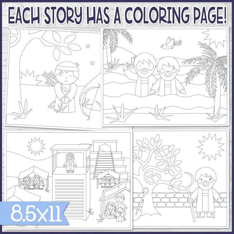 CFM BOOK of MORMON Story Board {KIT 3} Printable