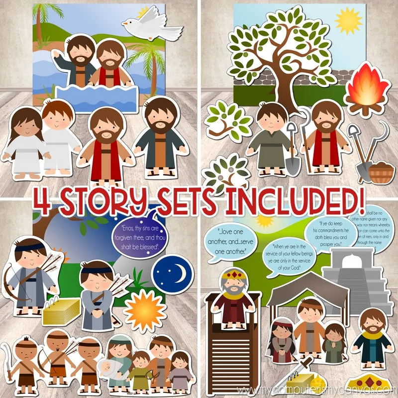 CFM BOOK of MORMON Story Board {KIT 3} Printable