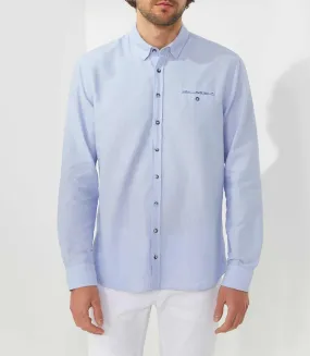 Chemise casual bleu ciel "Sara"