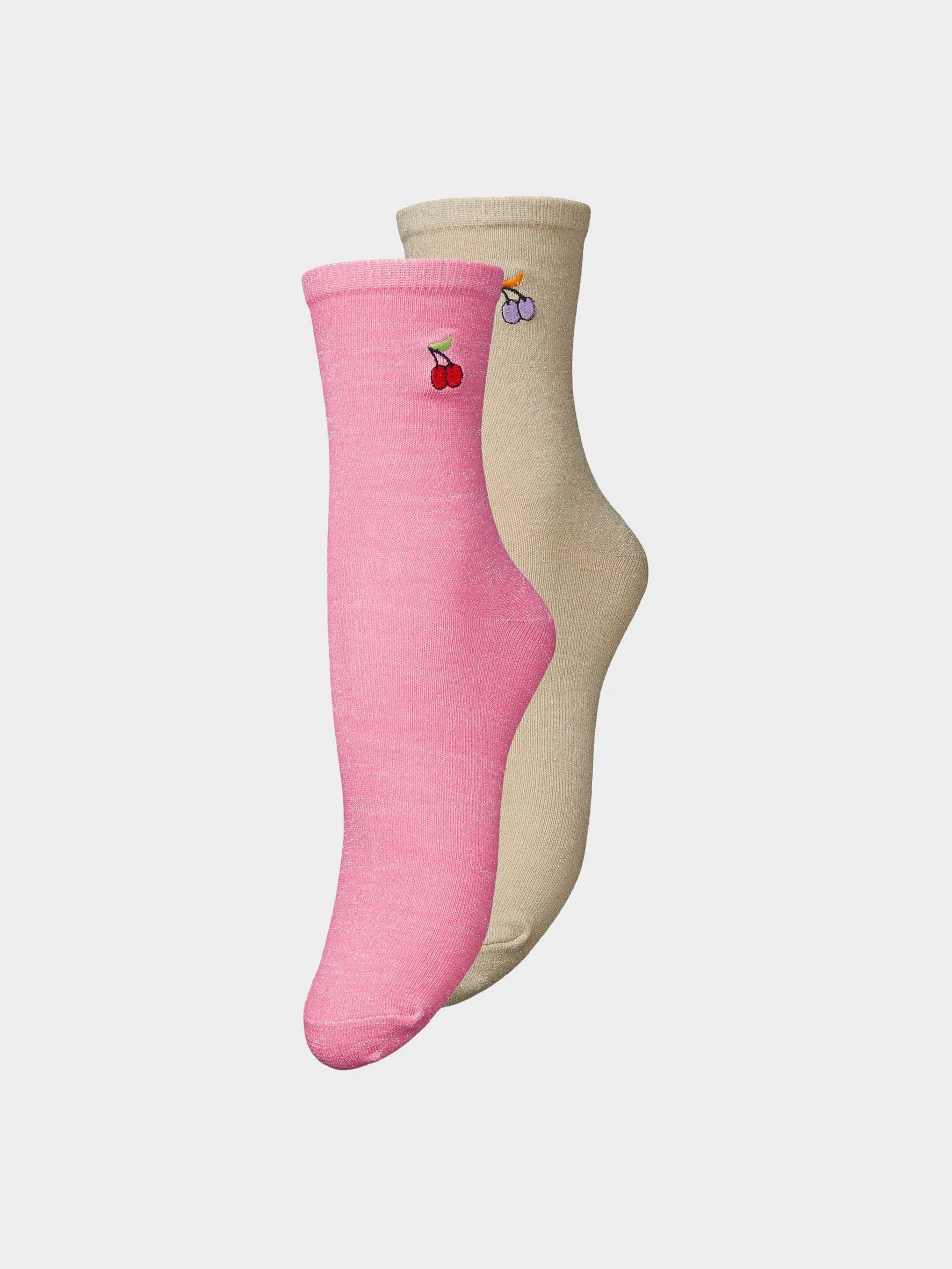 Cherry Glam Sock 2 Pack