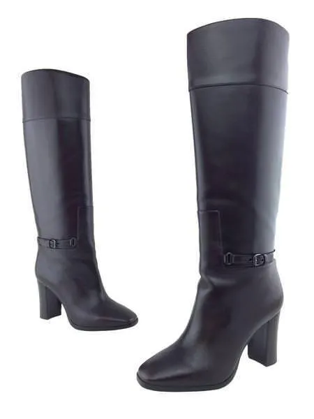 Christian Louboutin Leather Mervillon 85 Knee Boots 6/36