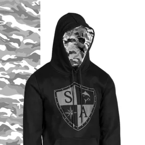 Classic Lined Hoodie | Snow Camo