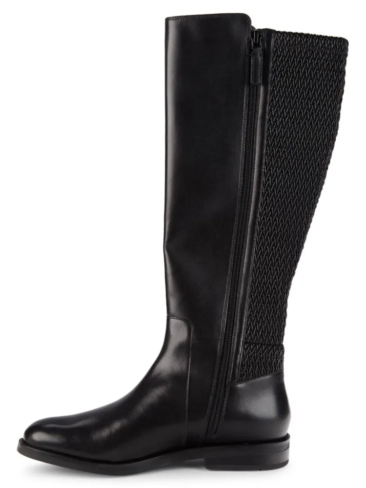 Cole Haan Clover Knee High Boots, Black