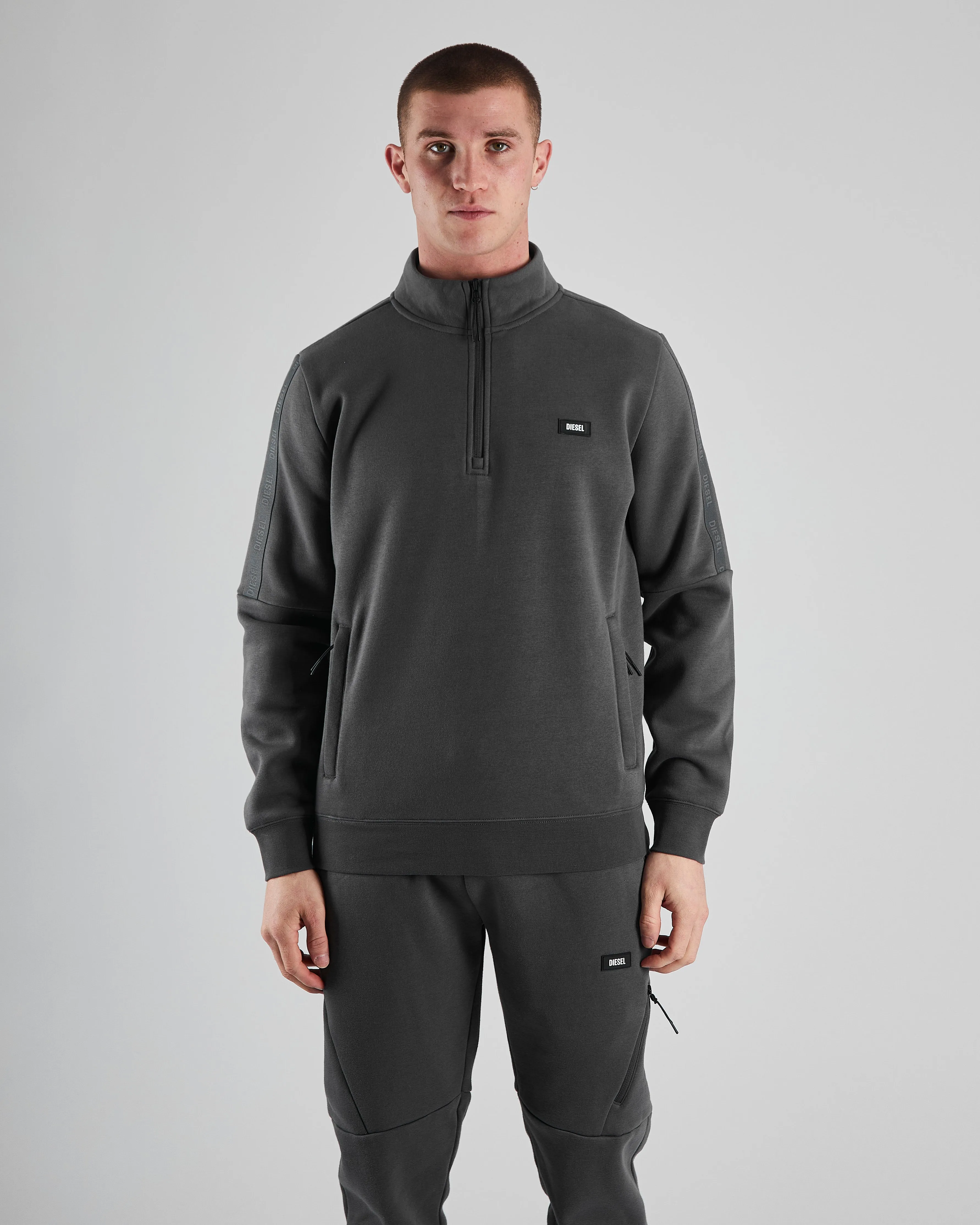 Cole Half Zip Scorpion Grey