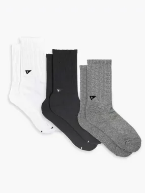 Crew Sock 3 Pack - Mixed