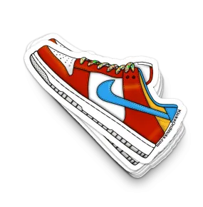 Dunk Low "Fruity Pebbles" Sneaker Sticker