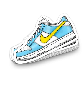 Dunk Low "Homer" Sneaker Sticker