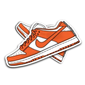 Dunk Low "Syracuse" Sneaker Sticker