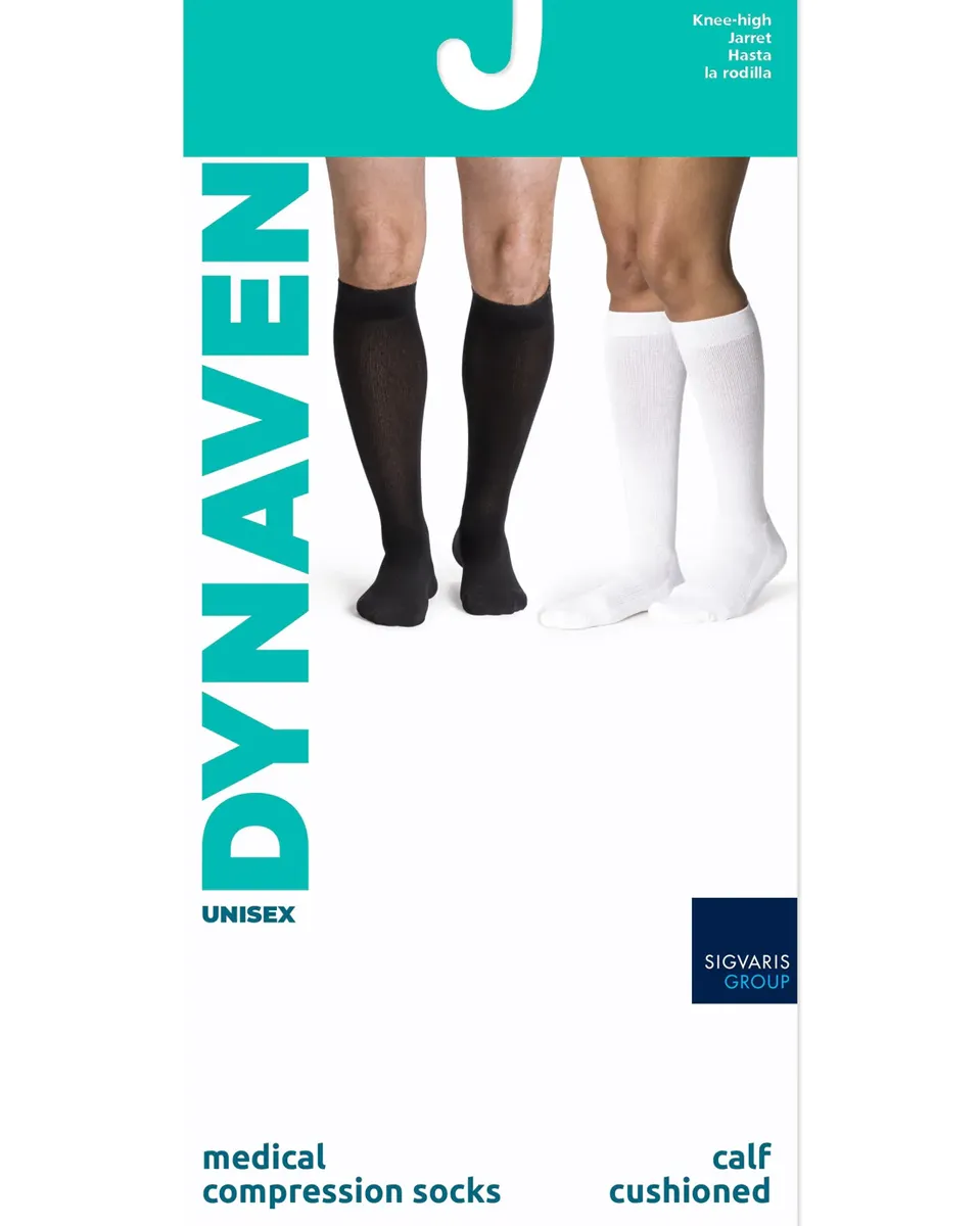 Dynaven Cushioned Knee High 15-20 mmHg