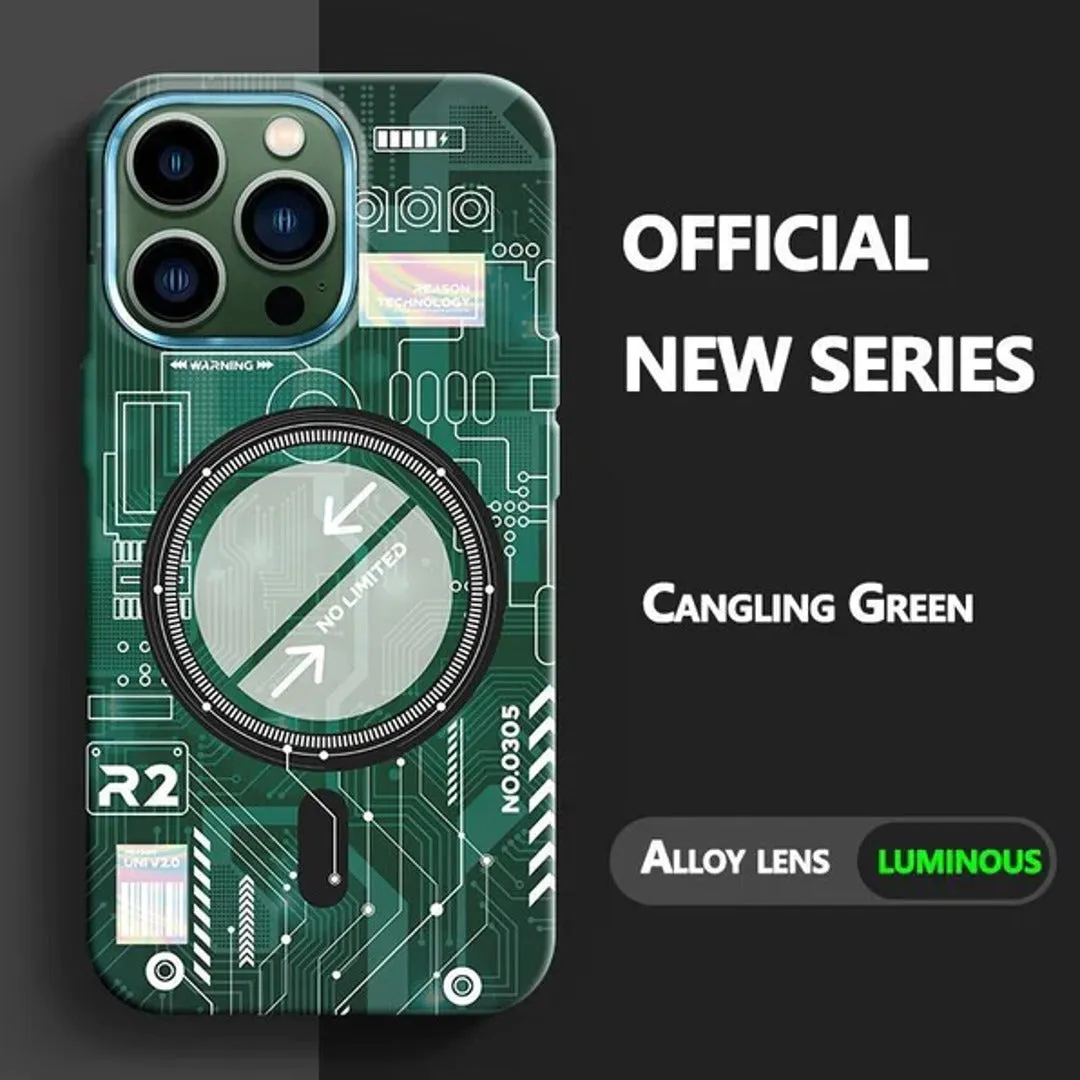 Electric Circuit Board Case - iPhone