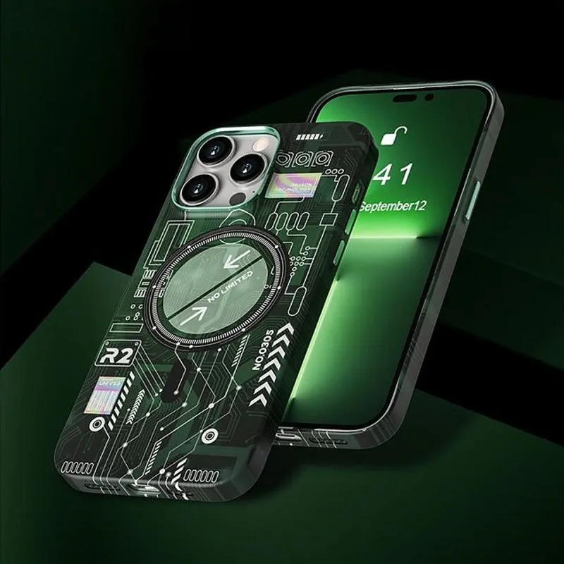 Electric Circuit Board Case - iPhone