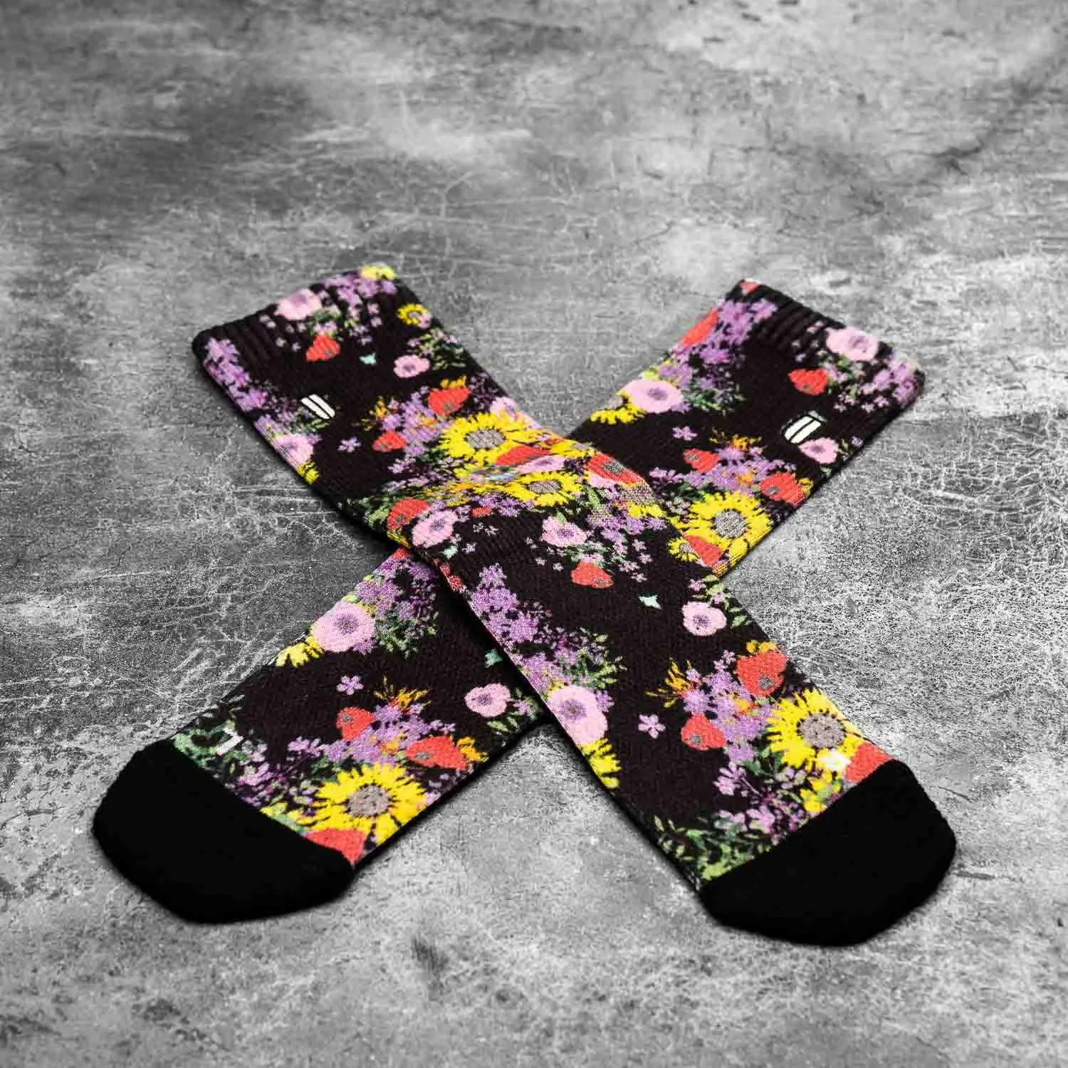 Floral Crew Sock