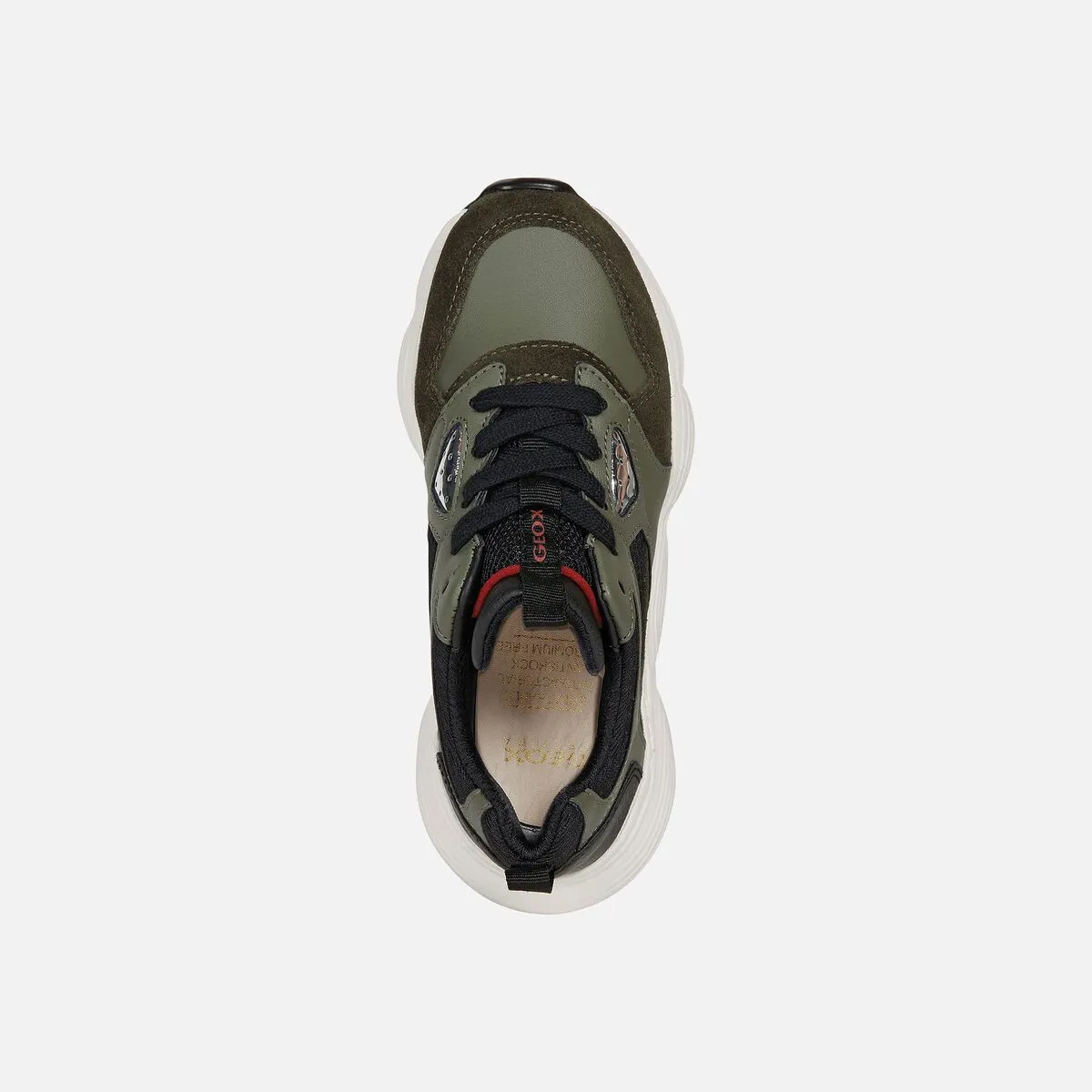 Geox Bubblex Sneaker - Military/Black