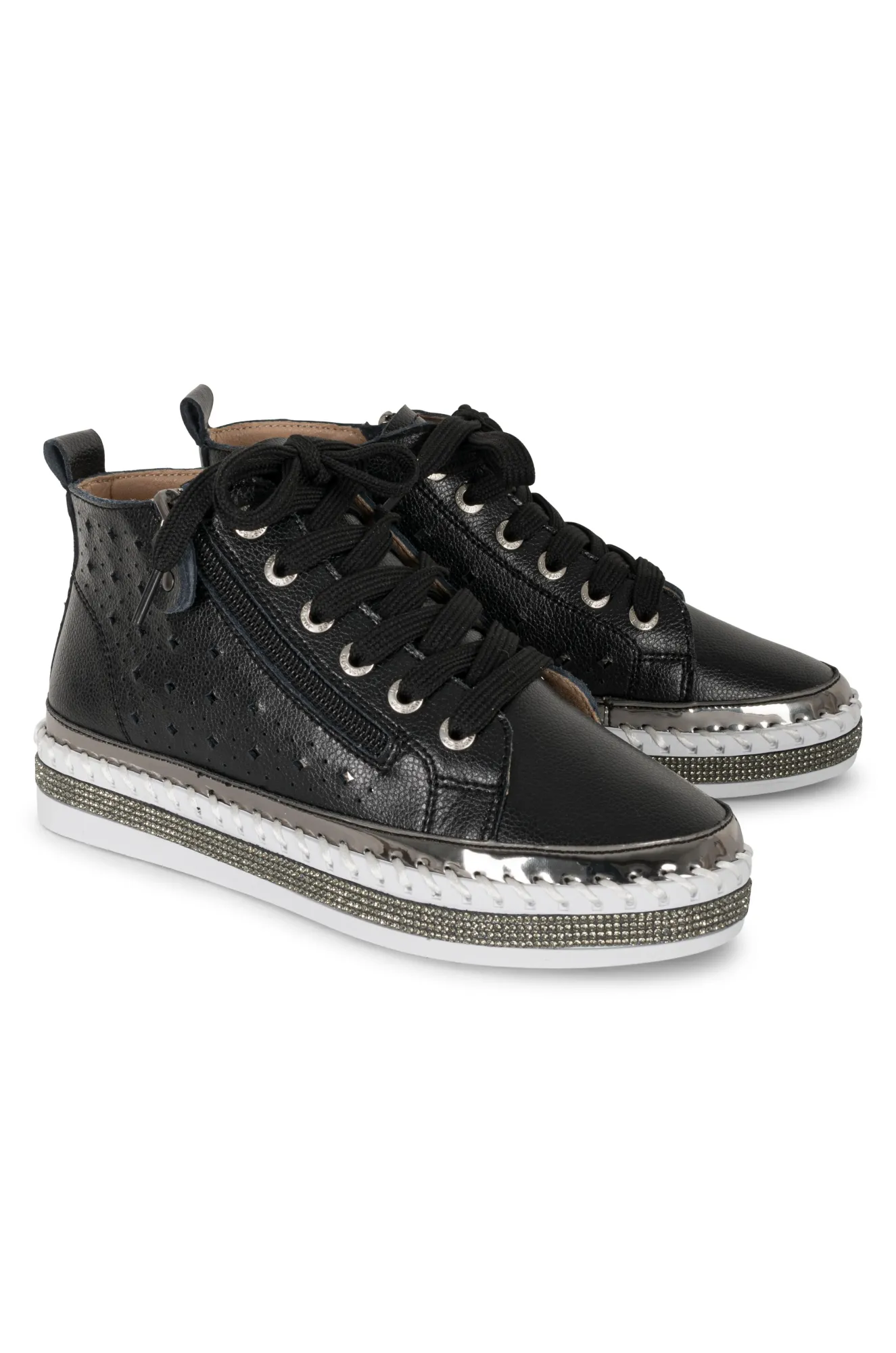 Glitz & Glam Sneaker Boot | BLACK | CIERRA ZZ