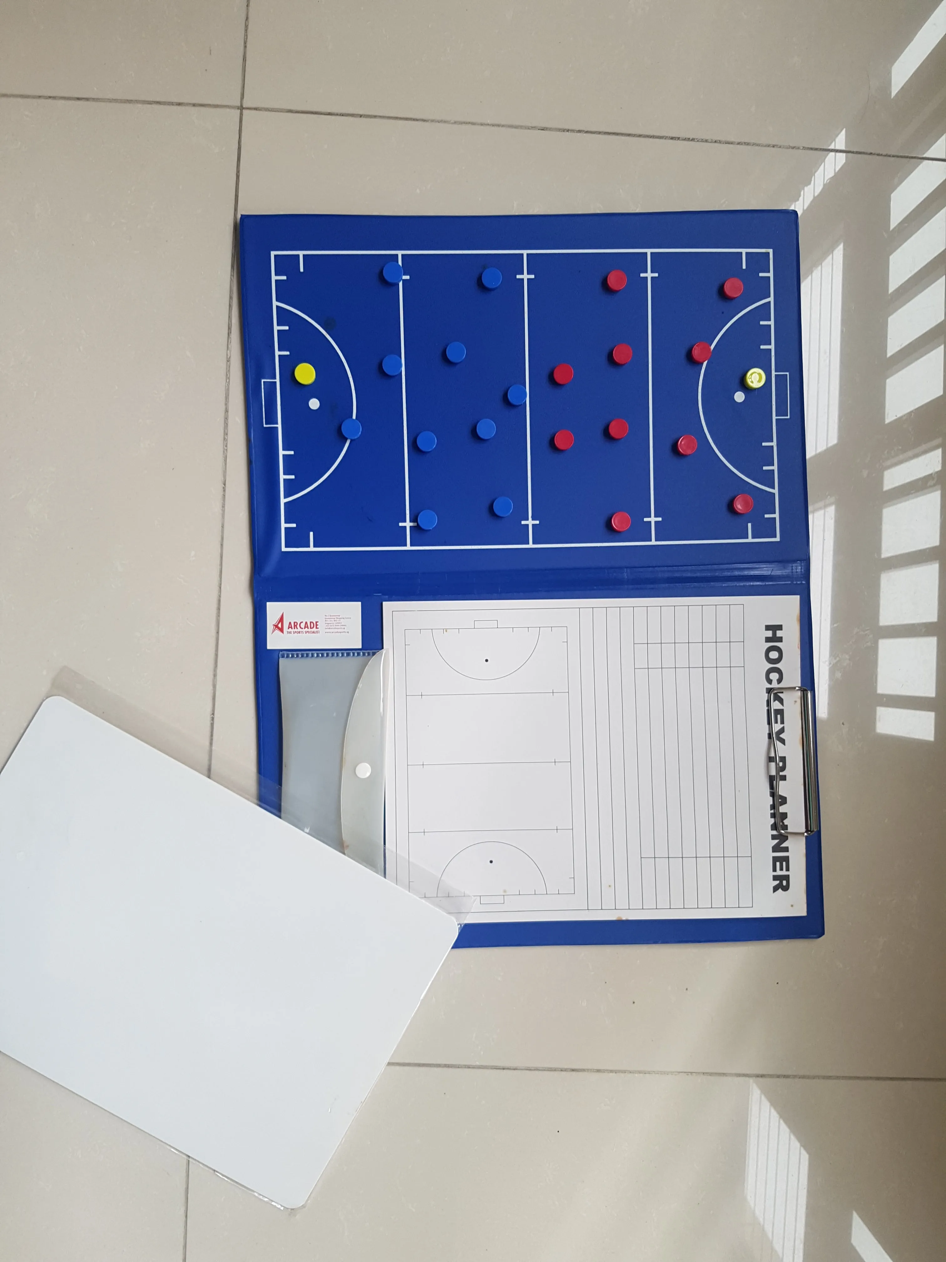 HOCKEY COACHING MAGNETIC BOARD / PLANNER -