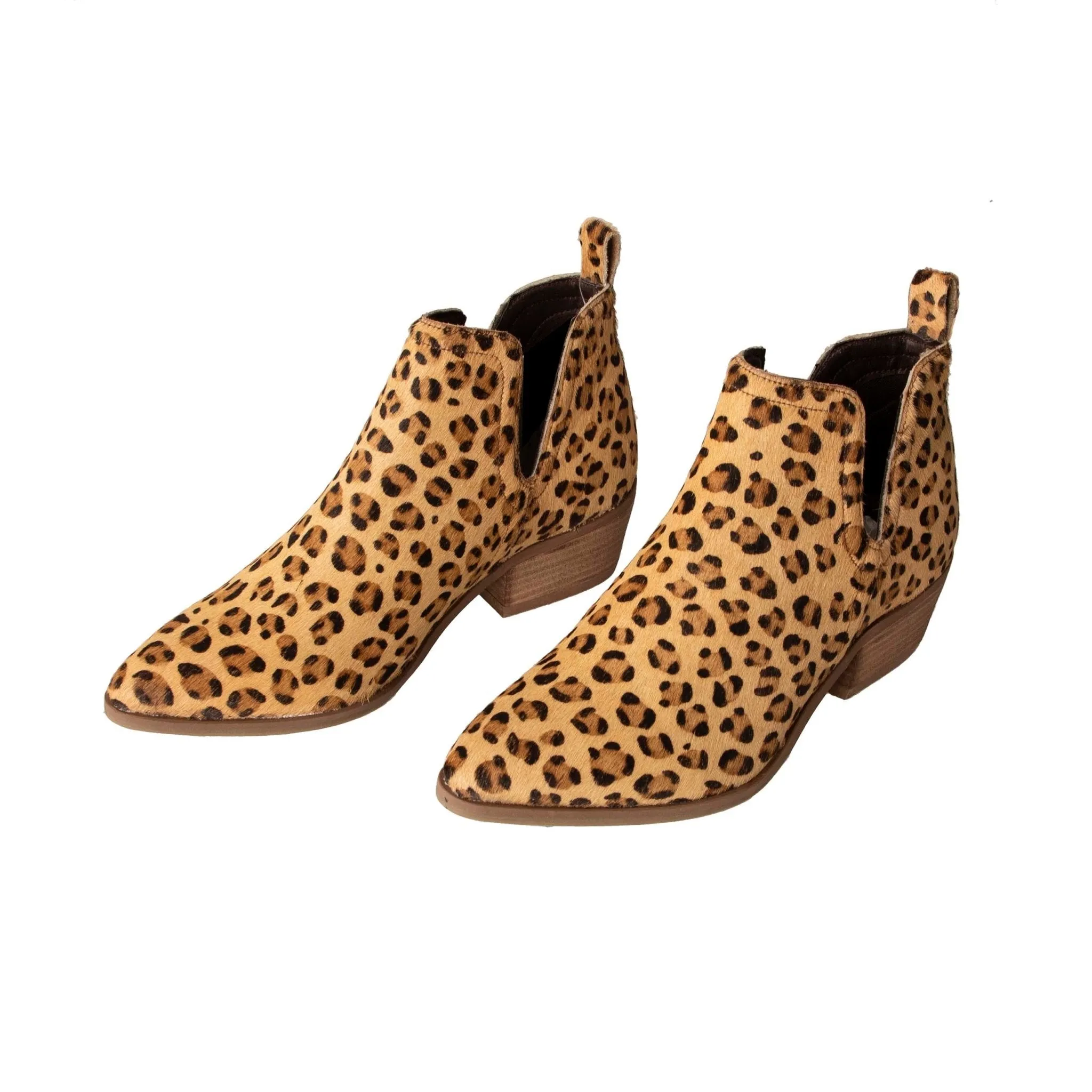 Human Shoes Jungle Ankle Boot in Ocelot